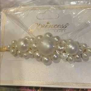 pearls Hair clip
